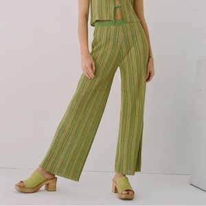 NWOT Paloma Wool Querido Pants in Green